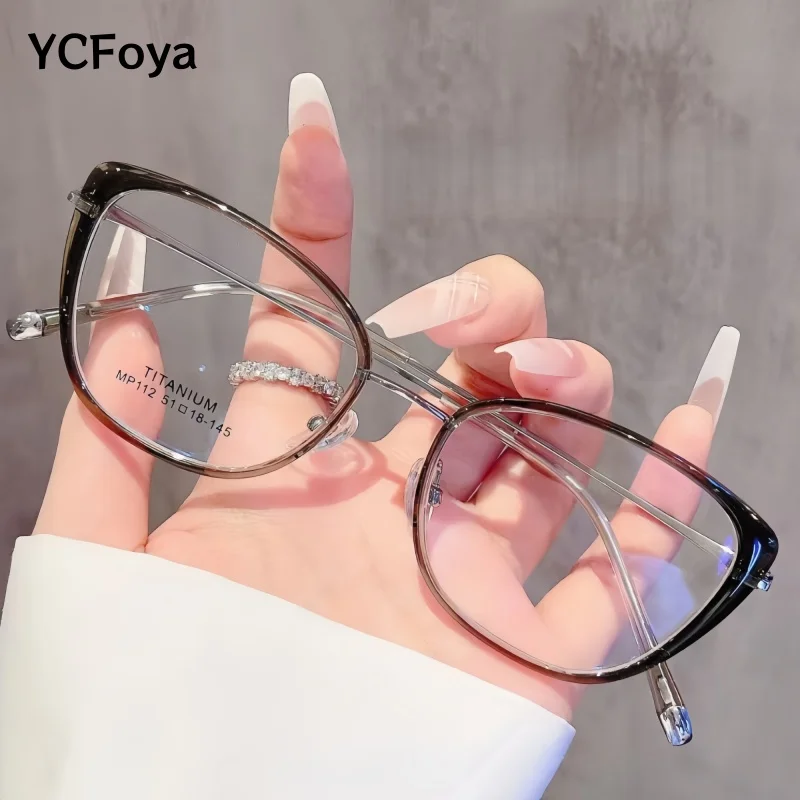 YCFoya New Hot Selling Women Retro Cat Eye Glasses Frame Fashion Eyeglasses Ladies Myopia Prescription Optical Eyewear MP112
YCFoya New Hot Selling Women Retro Cat Eye Glasses Frame Fashion Eyeglasses Ladies Myopia Prescription Optical Eyewear MP112