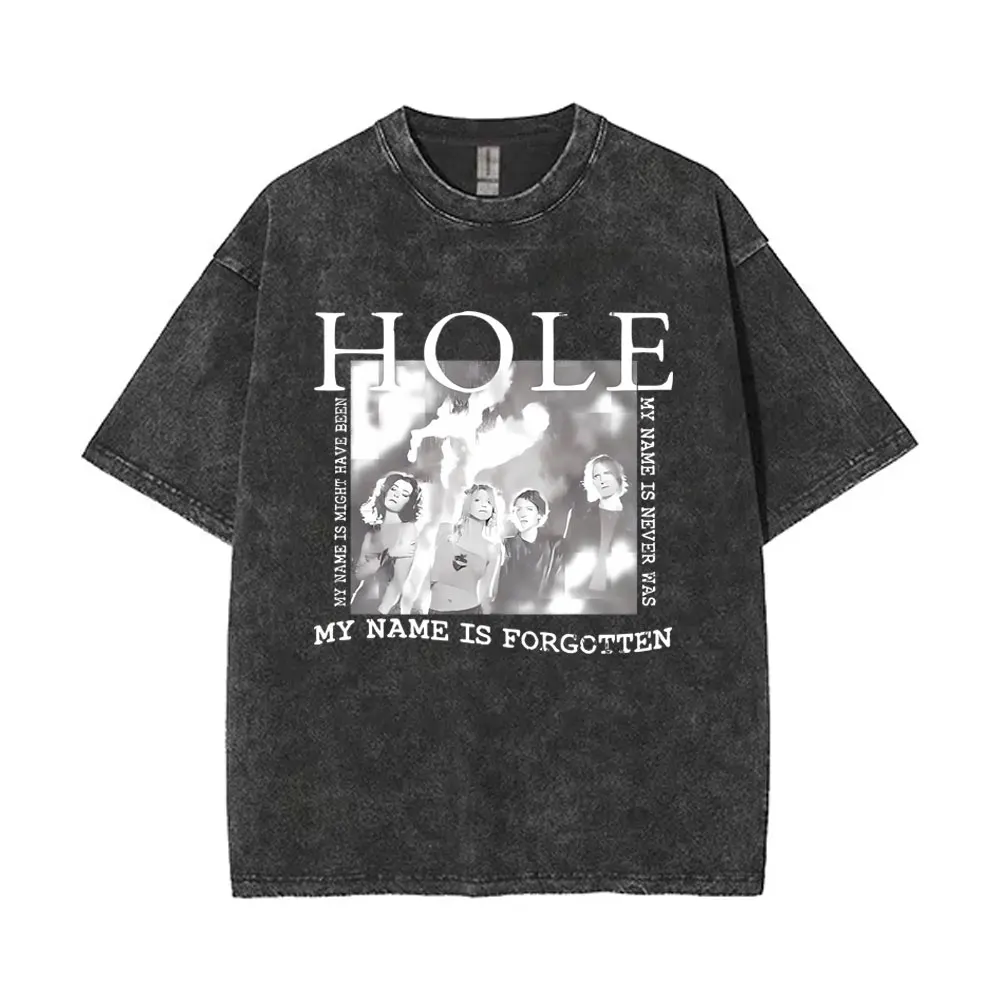 Washed Vintage Alternative Rock Band Hole Courtney Love My Name Is Forgotten T Shirt Men Women Gothic Harajuku Oversized T-shirt
Washed Vintage Alternative Rock Band Hole Courtney Love My Name Is Forgotten T Shirt Men Women Gothic Harajuku Oversized T-shirt
