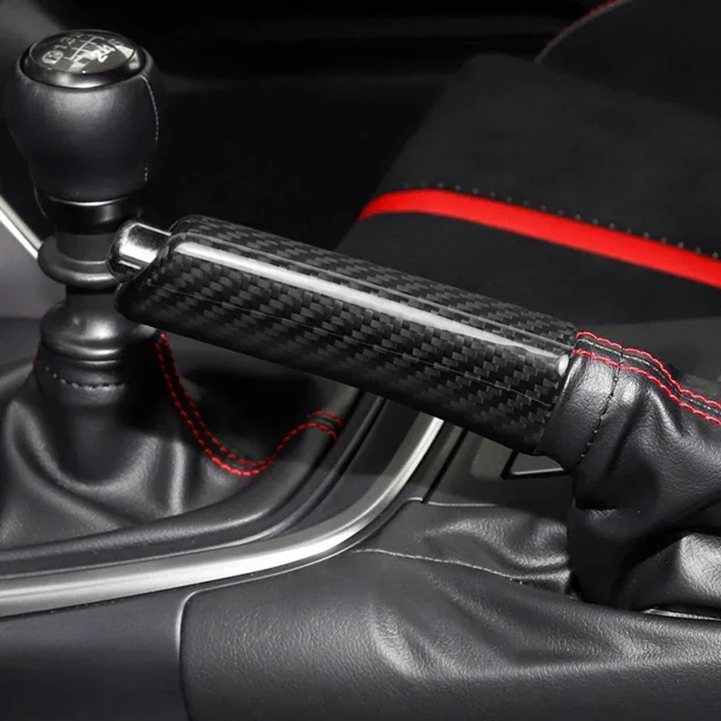 For SUBARU BRZ TOYOTA 86 GR86 WRX Real Hard Dry Carbon Fiber Handbrake Grip Replacement 2021 2022 2023 Forged Trim Sticker
For SUBARU BRZ TOYOTA 86 GR86 WRX Real Hard Dry Carbon Fiber Handbrake Grip Replacement 2021 2022 2023 Forged Trim Sticker