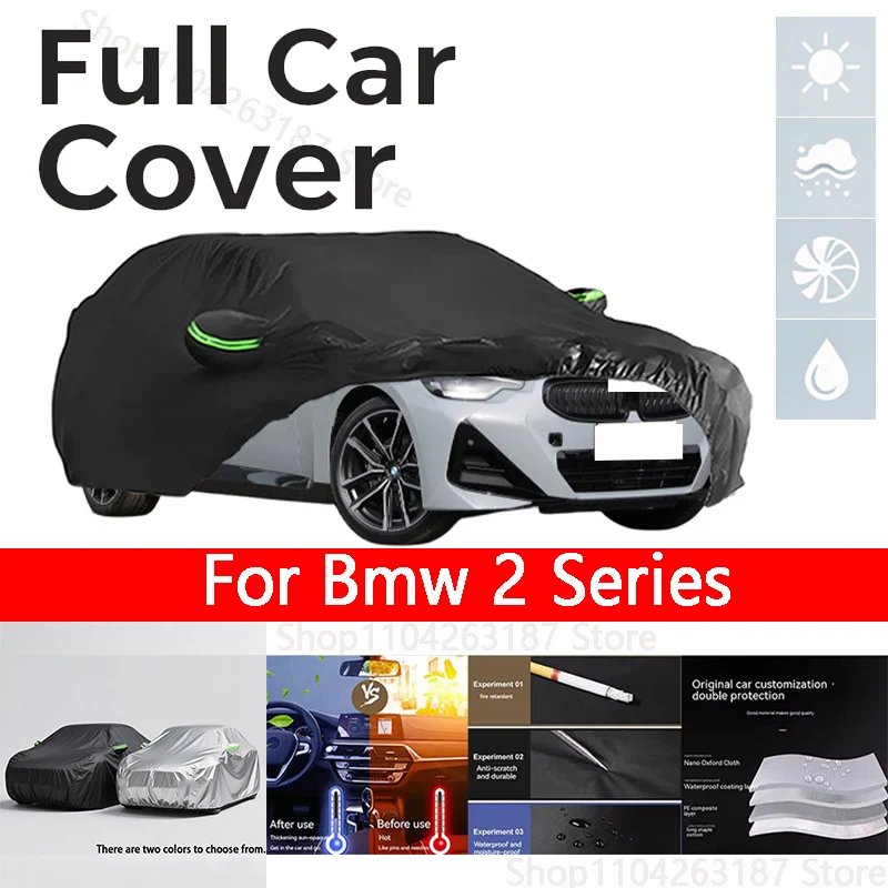 Full car hood dust-proof outdoor indoor UV protection sun protection and scratchresistance For BMW 2 Series Car Umbrella
Full car hood dust-proof outdoor indoor UV protection sun protection and scratchresistance For BMW 2 Series Car Umbrella
