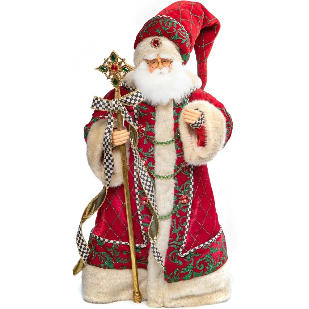 Christmas Magic Santa Claus Statue,Wearing a patterned velvety red coat ,Home and Holiday Decorations.
Christmas Magic Santa Claus Statue,Wearing a patterned velvety red coat ,Home and Holiday Decorations.