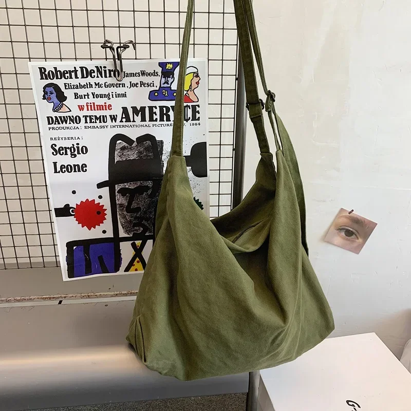 Ins lazy wind canvas bag Japanese retro minimalist bag female Korean version of personality strap shoulder messenger bag handbag
Ins lazy wind canvas bag Japanese retro minimalist bag female Korean version of personality strap shoulder messenger bag handbag