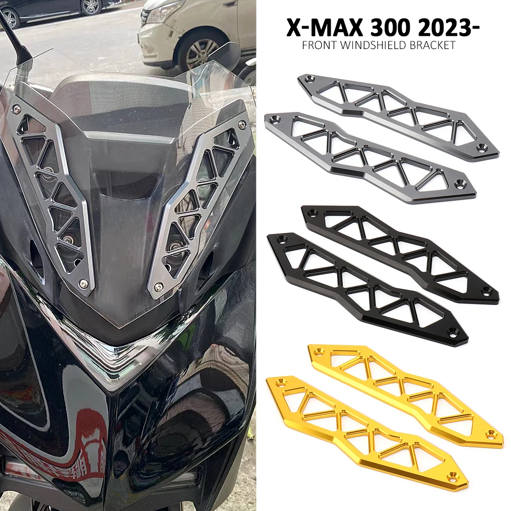 Motorcycle For Yamaha X-MAX 300 X-Max 300 XMAX 300 XMAX300 2023 2024 Windscreen CNC Windshield Bracket Support Holder kits
Motorcycle For Yamaha X-MAX 300 X-Max 300 XMAX 300 XMAX300 2023 2024 Windscreen CNC Windshield Bracket Support Holder kits