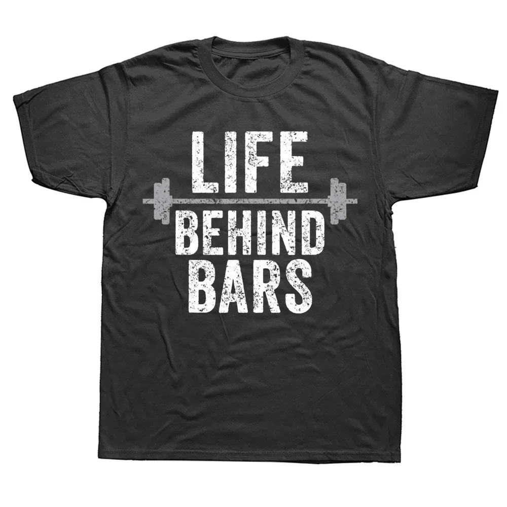 LIfe Behind Bars Weight Lifting Gym Workout Bodybuilding T Shirts Graphic Cotton Streetwear Short Sleeve Birthday Gifts T-shirt
LIfe Behind Bars Weight Lifting Gym Workout Bodybuilding T Shirts Graphic Cotton Streetwear Short Sleeve Birthday Gifts T-shirt