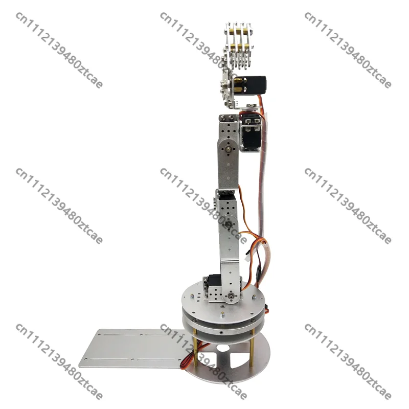 6DOF Robotic Arm 6 Axis with CL4 Claw Pan-Tilt Base Industrial Robot Model Handle & Phone Control
6DOF Robotic Arm 6 Axis with CL4 Claw Pan-Tilt Base Industrial Robot Model Handle & Phone Control