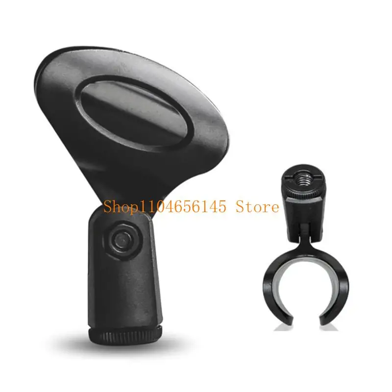 652F Flexible Plastic/Copper Threading Universal Microphone Clip Mic Stand Long-lasting Reliable Strength Mic Adapter
652F Flexible Plastic/Copper Threading Universal Microphone Clip Mic Stand Long-lasting Reliable Strength Mic Adapter