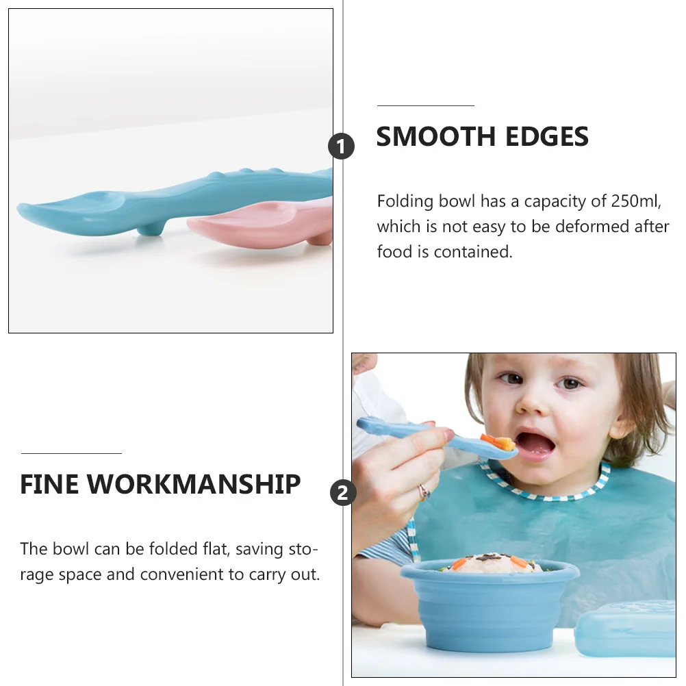 1Set 250Ml Silicone Folding Bowl for Baby Toddler Feeding Portable Compact Storage Space-Saving Foldable Bowl Lightweight Travel
1Set 250Ml Silicone Folding Bowl for Baby Toddler Feeding Portable Compact Storage Space-Saving Foldable Bowl Lightweight Travel