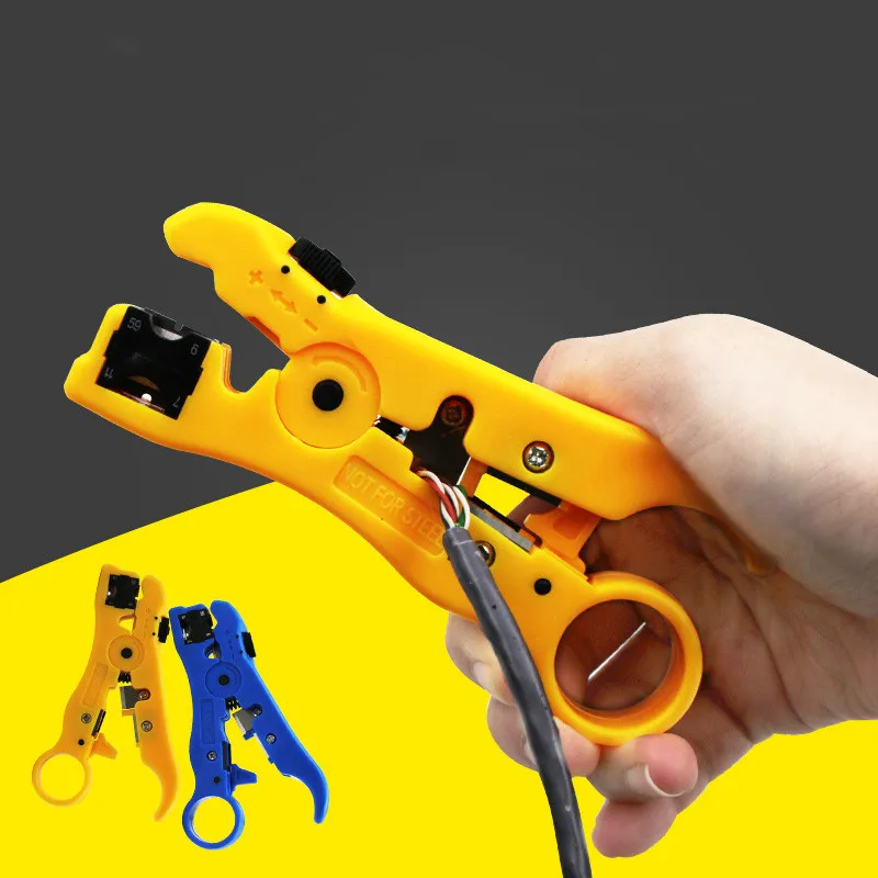 Coaxial cable stripping pliers Cable TV cable network cable stripping pliers Cutting pliers leather knife Two-color optional
Coaxial cable stripping pliers Cable TV cable network cable stripping pliers Cutting pliers leather knife Two-color optional