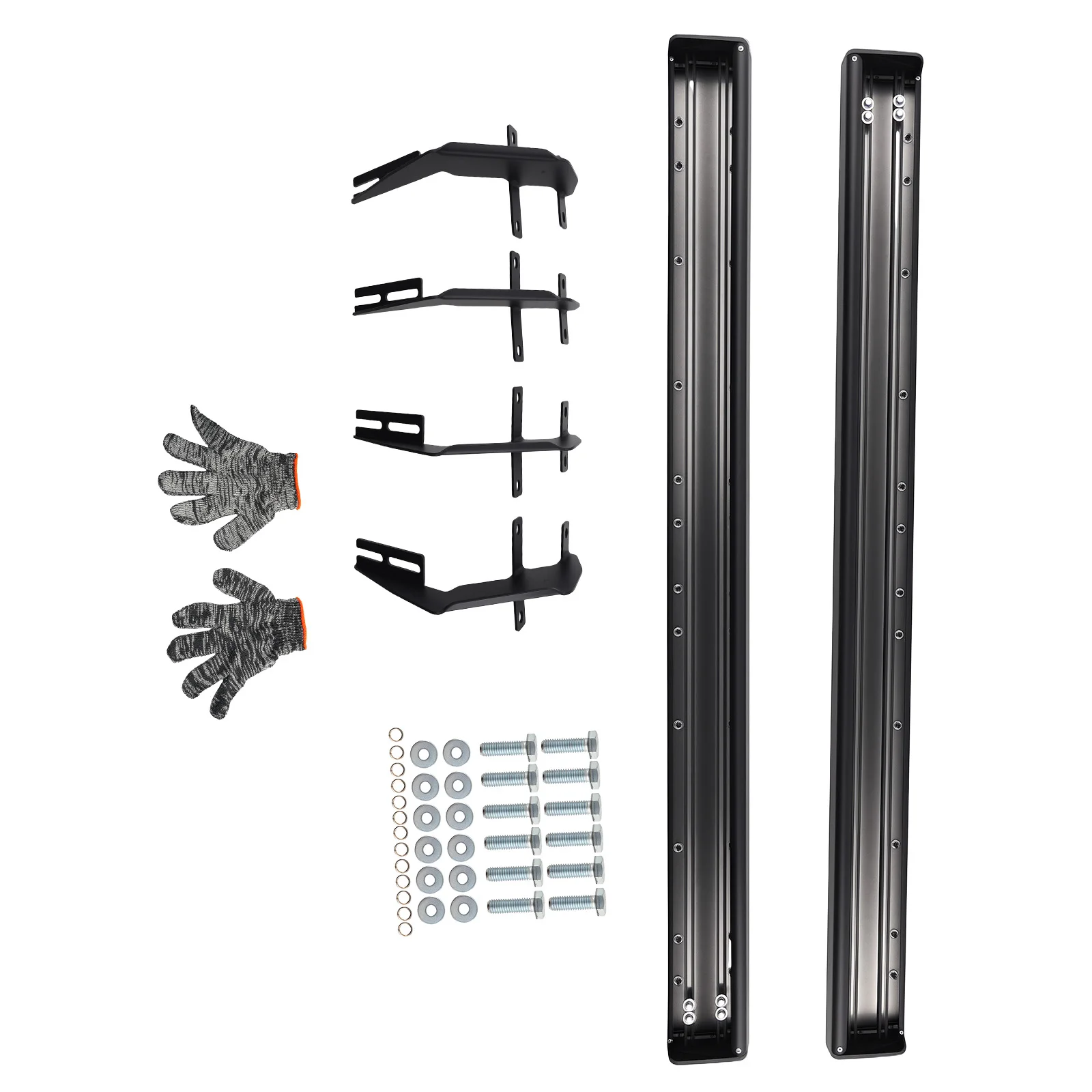 Боковые пороги (подножки) для Ford F-150 Super Cab Extended Cab 2015-25, алюминиевые
Боковые пороги (подножки) для Ford F-150 Super Cab Extended Cab 2015-25, алюминиевые