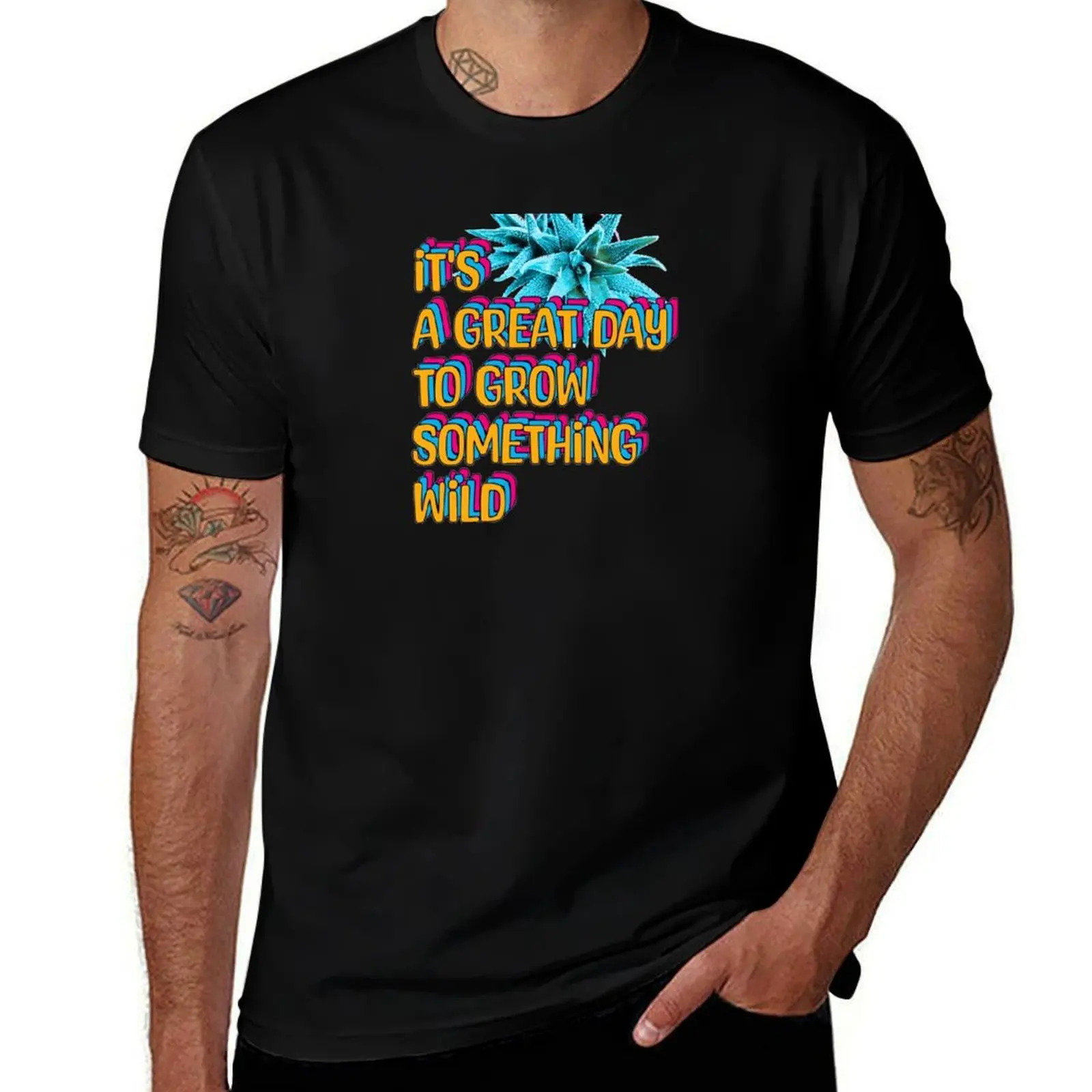 Great day to grow something wild: succulent photo T-Shirt Luxury man croswit shirt man mens t shirts pack
Great day to grow something wild: succulent photo T-Shirt Luxury man croswit shirt man mens t shirts pack
