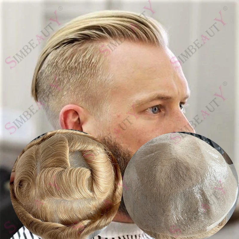 Micro Skin Ultra Thin 0.02mm 80%Density Super Natural Hairline Human Hair Men's Toupee Honey Blonde 22r# Undetectable Prosthesis
Micro Skin Ultra Thin 0.02mm 80%Density Super Natural Hairline Human Hair Men's Toupee Honey Blonde 22r# Undetectable Prosthesis