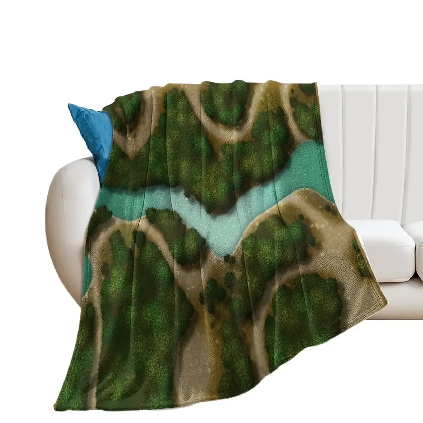 Forest Trails and Stream 002 Battle Map for Table Top RPG Miniatures Throw Blanket manga anime blankets ands Blankets
Forest Trails and Stream 002 Battle Map for Table Top RPG Miniatures Throw Blanket manga anime blankets ands Blankets