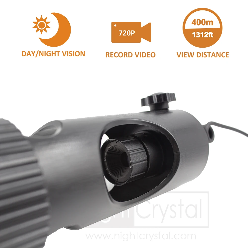 Night Vision Scope Attachment with LCD Display and Infrared Flashlight for Rifle, Airsoft, Tactical Hunting, 720P HD
Night Vision Scope Attachment with LCD Display and Infrared Flashlight for Rifle, Airsoft, Tactical Hunting, 720P HD