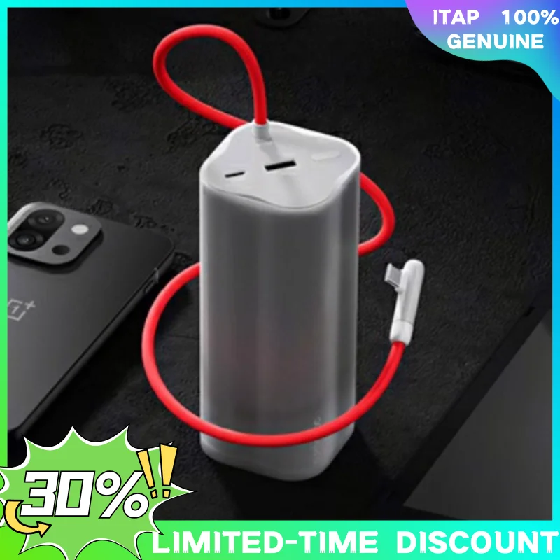 Power Bank OnePlus SUPERVOOC 150W Power Bank 20000mAh High Capacity Fast Charging Power Bank Built in Cables Portable Charger
Power Bank OnePlus SUPERVOOC 150W Power Bank 20000mAh High Capacity Fast Charging Power Bank Built in Cables Portable Charger