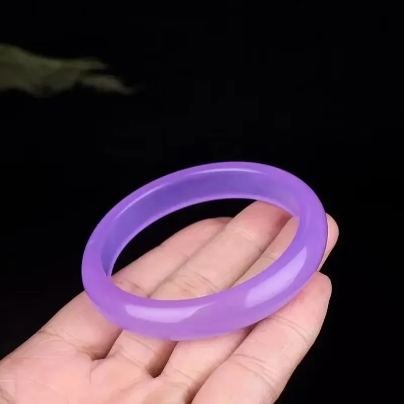 Natural Violet Hand-carved Wide Bar Jade Bracelet Fashion Boutique Jewelry Men and Women Beauty Bracelet
Natural Violet Hand-carved Wide Bar Jade Bracelet Fashion Boutique Jewelry Men and Women Beauty Bracelet