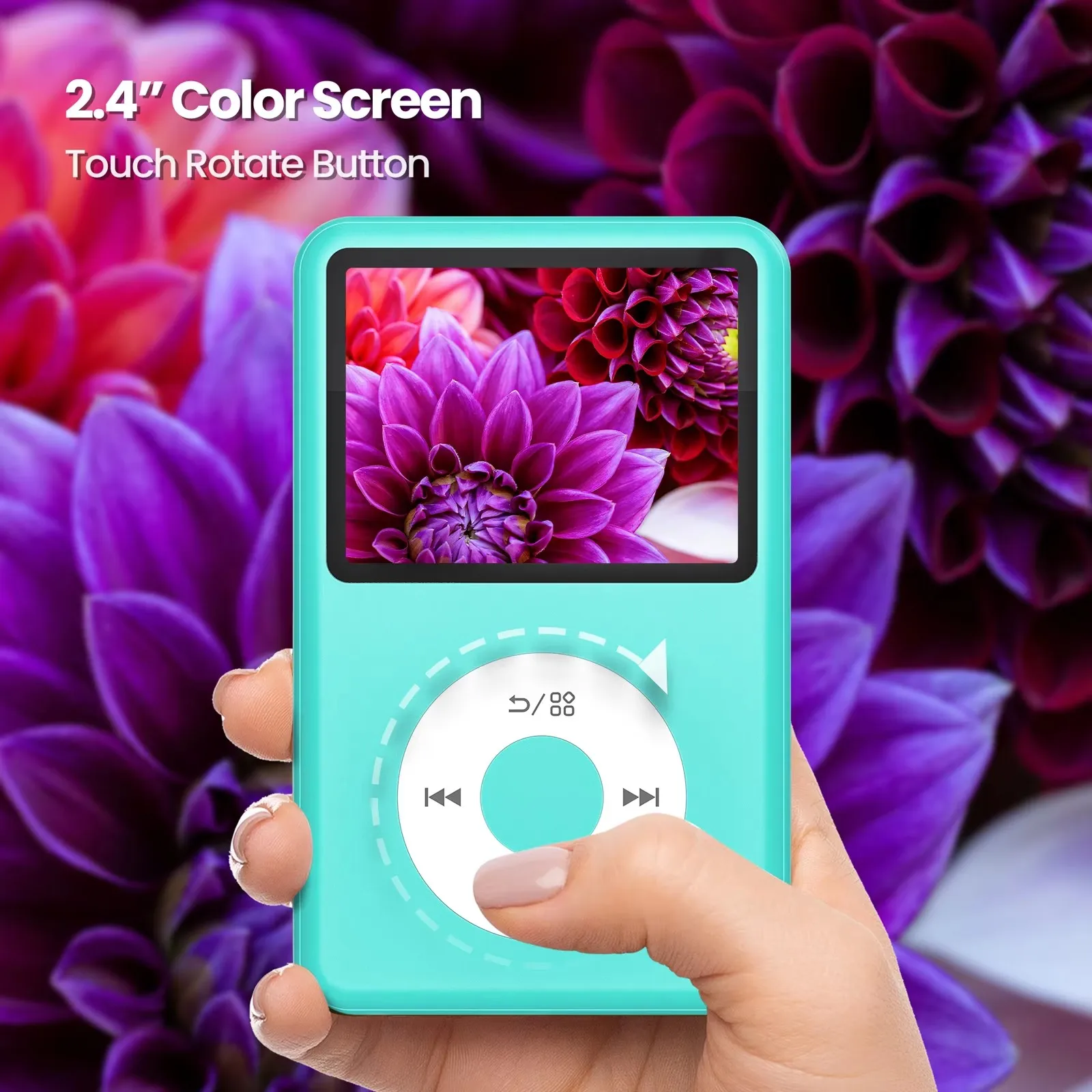 Bluetooth MP3 Media Player 2.4 Inch TFT Screen, Customizable UI Language Boost, 35H Play Time 128GB Storage for Student Sport
Bluetooth MP3 Media Player 2.4 Inch TFT Screen, Customizable UI Language Boost, 35H Play Time 128GB Storage for Student Sport