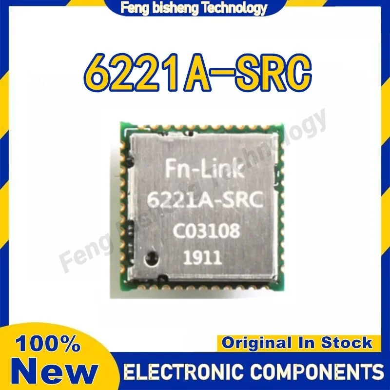 1 шт./лот 6221A-SRC 6221ASRC Wifi bluetooth модулятор большой фабрики 6221A realtek rtl8821CS kilter fn-link
1 шт./лот 6221A-SRC 6221ASRC Wifi bluetooth модулятор большой фабрики 6221A realtek rtl8821CS kilter fn-link