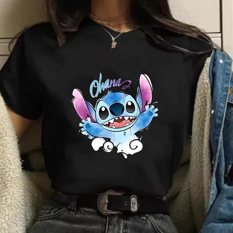 90s Funny 90s Women T Shirt Girl Cartoon Graphic Printed Black Ladies T-shirt Casual Woman Shirt Kawaii Tee Stitch Disney Shirt
90s Funny 90s Women T Shirt Girl Cartoon Graphic Printed Black Ladies T-shirt Casual Woman Shirt Kawaii Tee Stitch Disney Shirt