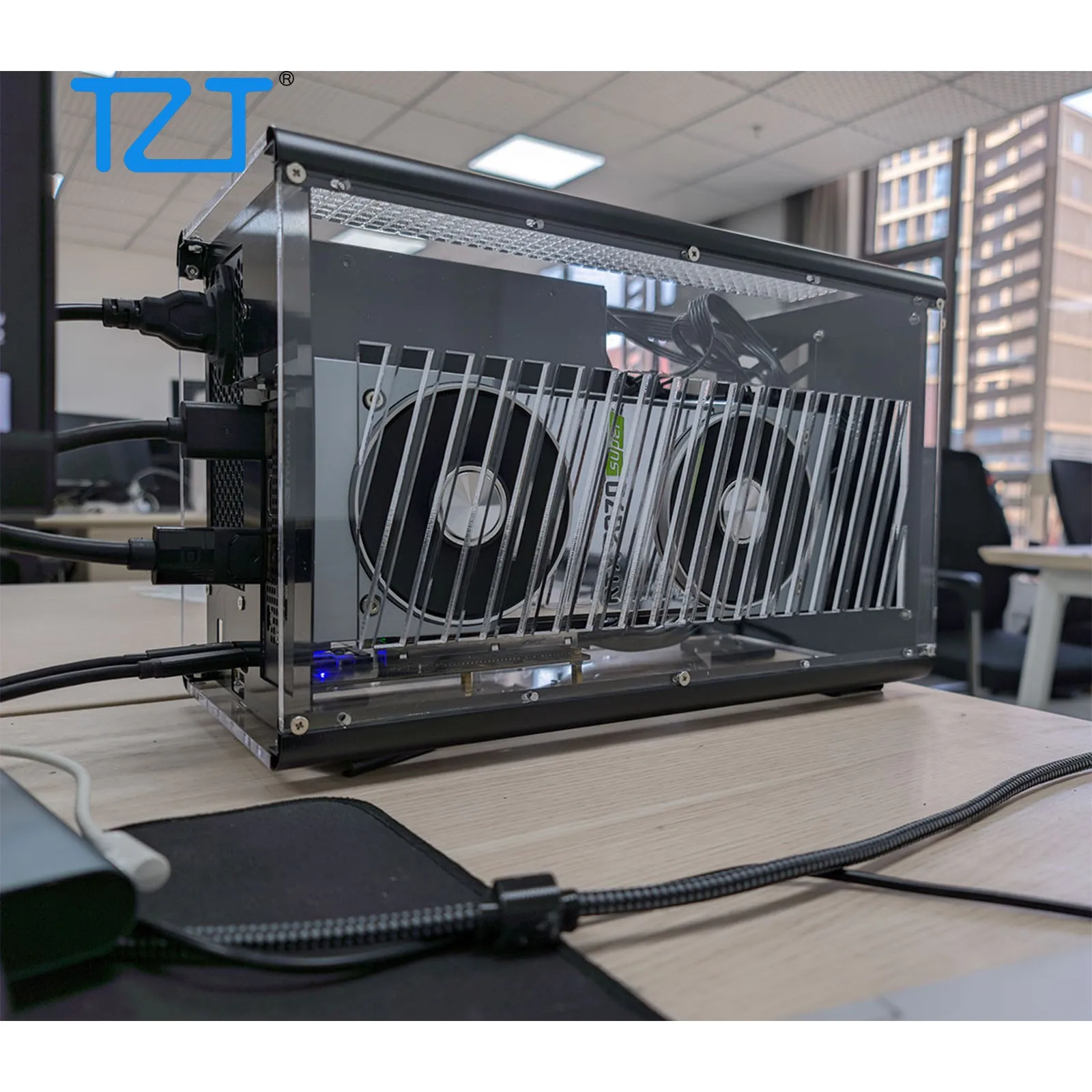 NEW Mini Graphics Card Box Video Card Box + GPU Dock + 100cm/39.4" USB4 Data Cable for Thunderbolt 4 & 3
NEW Mini Graphics Card Box Video Card Box + GPU Dock + 100cm/39.4" USB4 Data Cable for Thunderbolt 4 & 3