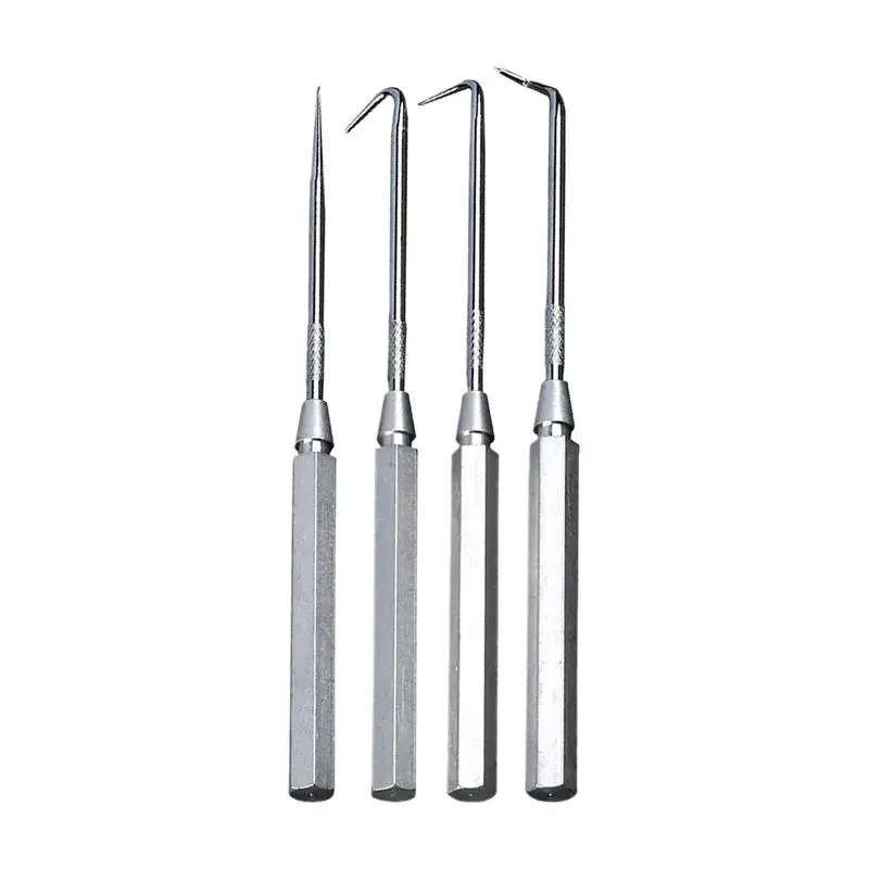 Auto Pick Tool Set For Car 4-Piece Auto Oil Seal Gasket Removal Pick And Hook Kit Vehicle Maintenance Picking Tools For Washers
Auto Pick Tool Set For Car 4-Piece Auto Oil Seal Gasket Removal Pick And Hook Kit Vehicle Maintenance Picking Tools For Washers