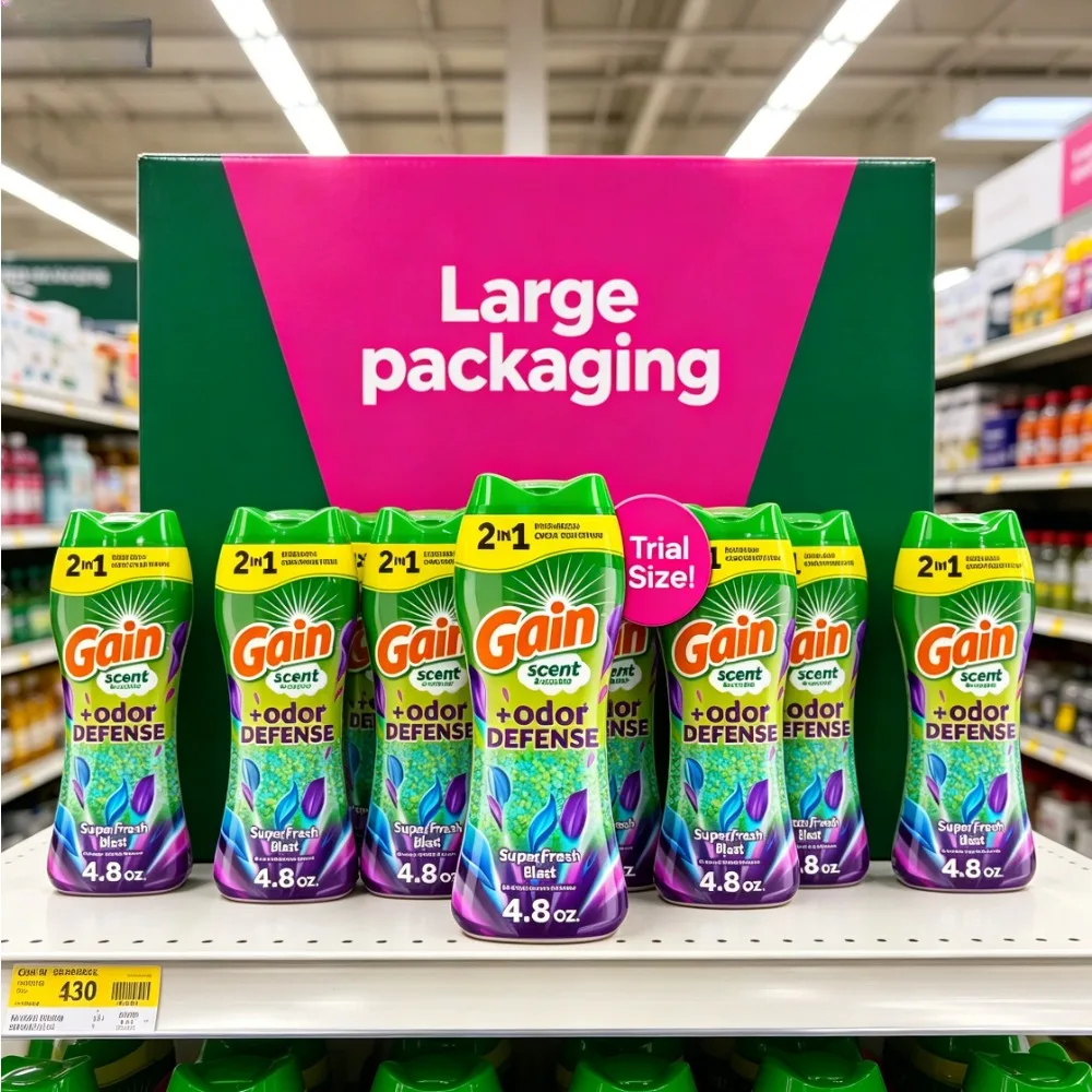 Festive Mega Pack | Extra Savings for the Holidays | Laundry Scent Beads, Odor Defense 2-in-1 In-Wash Scent Booster, Super Fresh Blast Scent
Festive Mega Pack | Extra Savings for the Holidays | Laundry Scent Beads, Odor Defense 2-in-1 In-Wash Scent Booster, Super Fresh Blast Scent