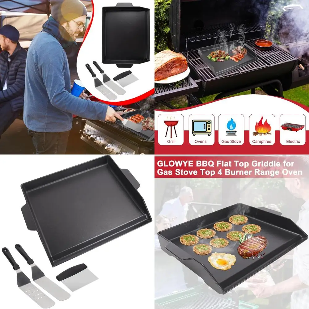 Universal 23 x 16 Nonstick Cast Iron Griddle for Gas Grills and Stovetops
Universal 23 x 16 Nonstick Cast Iron Griddle for Gas Grills and Stovetops