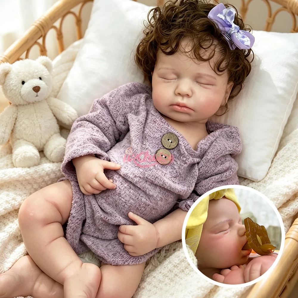 20" Realistic Full Silicone Reborn Baby Boy/Girl Rooted Hair Soft Newborn Doll Open Mouth Pacifier For Christmas Surprise Gift
20" Realistic Full Silicone Reborn Baby Boy/Girl Rooted Hair Soft Newborn Doll Open Mouth Pacifier For Christmas Surprise Gift