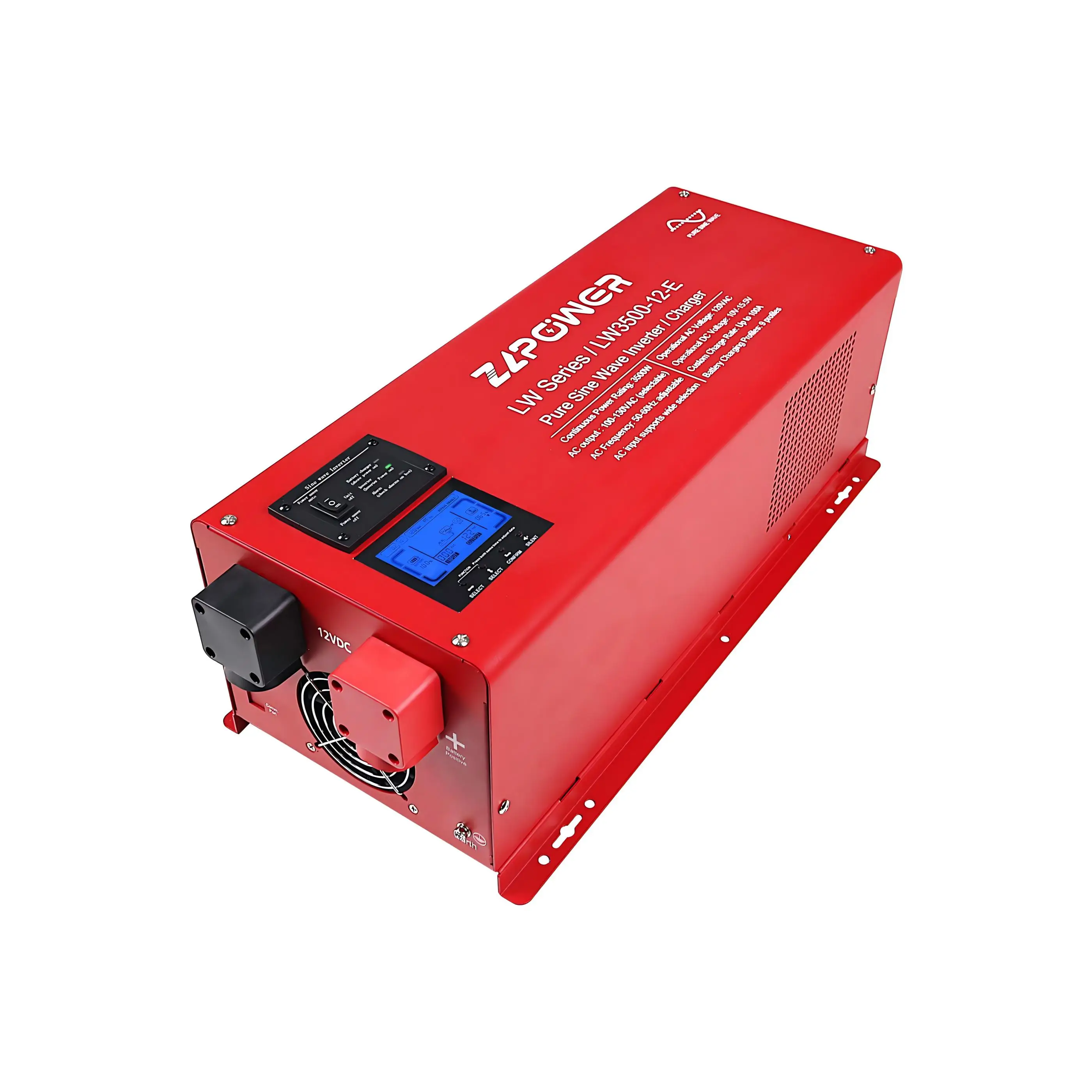 Solar Hybrid Inverter 1kw-6kw Off-Grid Low Frequency 240Vac Input 120Vac/240Vac Output Single/Split Phase With Battery Charger
Solar Hybrid Inverter 1kw-6kw Off-Grid Low Frequency 240Vac Input 120Vac/240Vac Output Single/Split Phase With Battery Charger