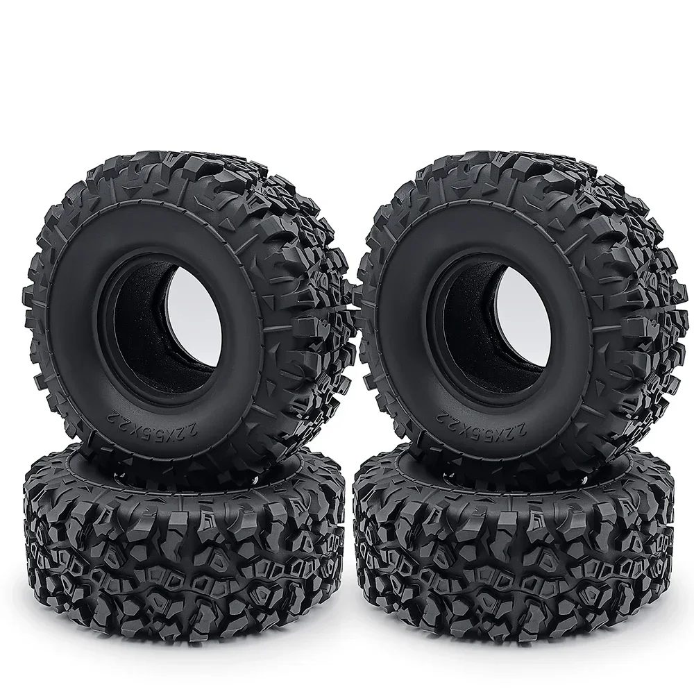 4PCS 140mm 2.2 inch Beadlock Rubber Wheel Tires for Axial SCX10 90046 Wraith TRX-4 1/10 RC Crawler Car Upgrade Parts
4PCS 140mm 2.2 inch Beadlock Rubber Wheel Tires for Axial SCX10 90046 Wraith TRX-4 1/10 RC Crawler Car Upgrade Parts