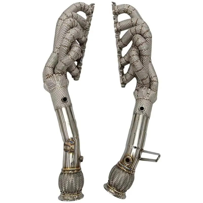 SXLL R8 V8 V10 4.2L/5.2l 2008-2020 Exhaust downspout High quality exhaust manifold Stainless steel automotive exhaust
SXLL R8 V8 V10 4.2L/5.2l 2008-2020 Exhaust downspout High quality exhaust manifold Stainless steel automotive exhaust