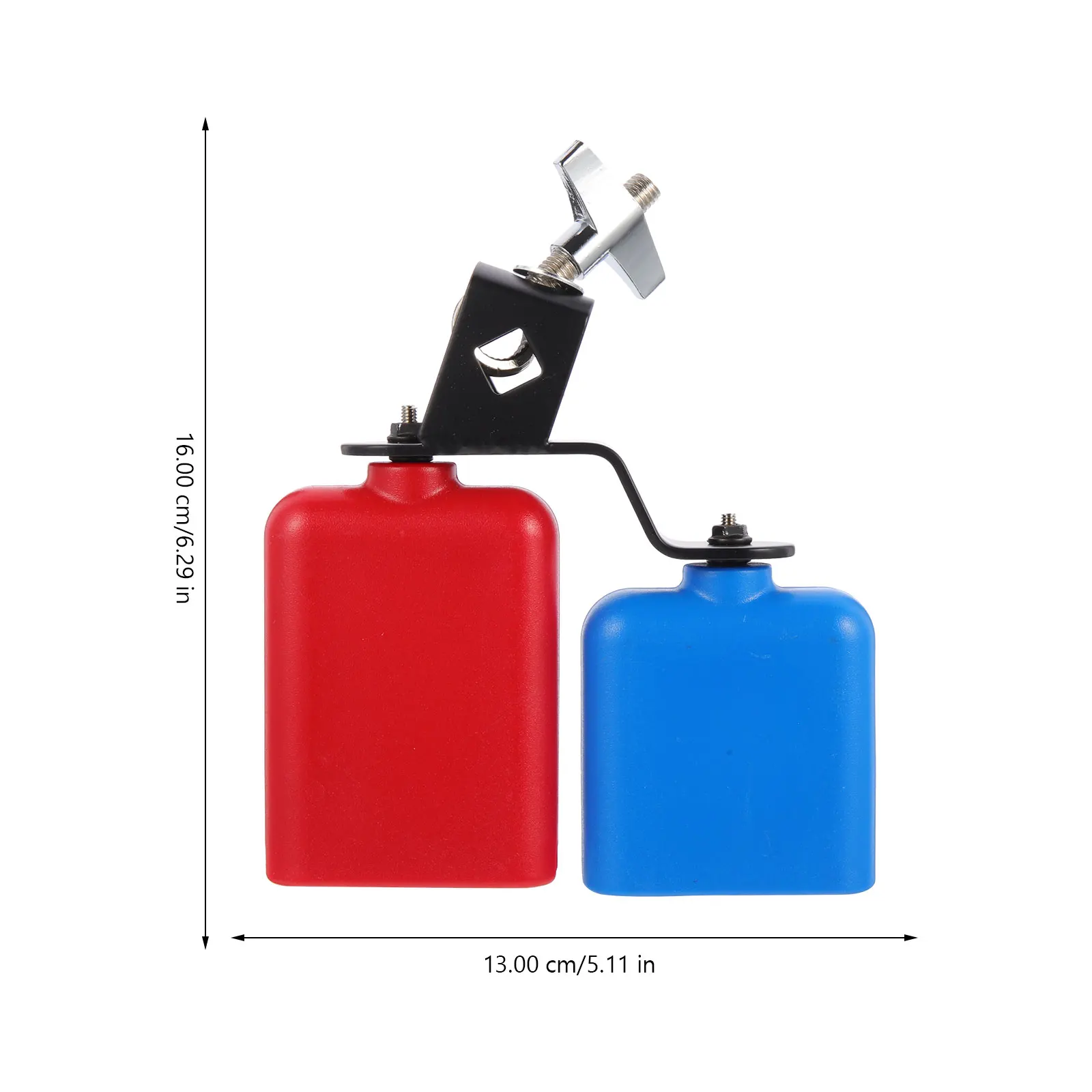 Dual Mounted Cowbell Percussion Instrument Kids Music Metal Drum Set Accessory Hand Percussion Clear Sound Long Lasting 
Dual Mounted Cowbell Percussion Instrument Kids Music Metal Drum Set Accessory Hand Percussion Clear Sound Long Lasting
