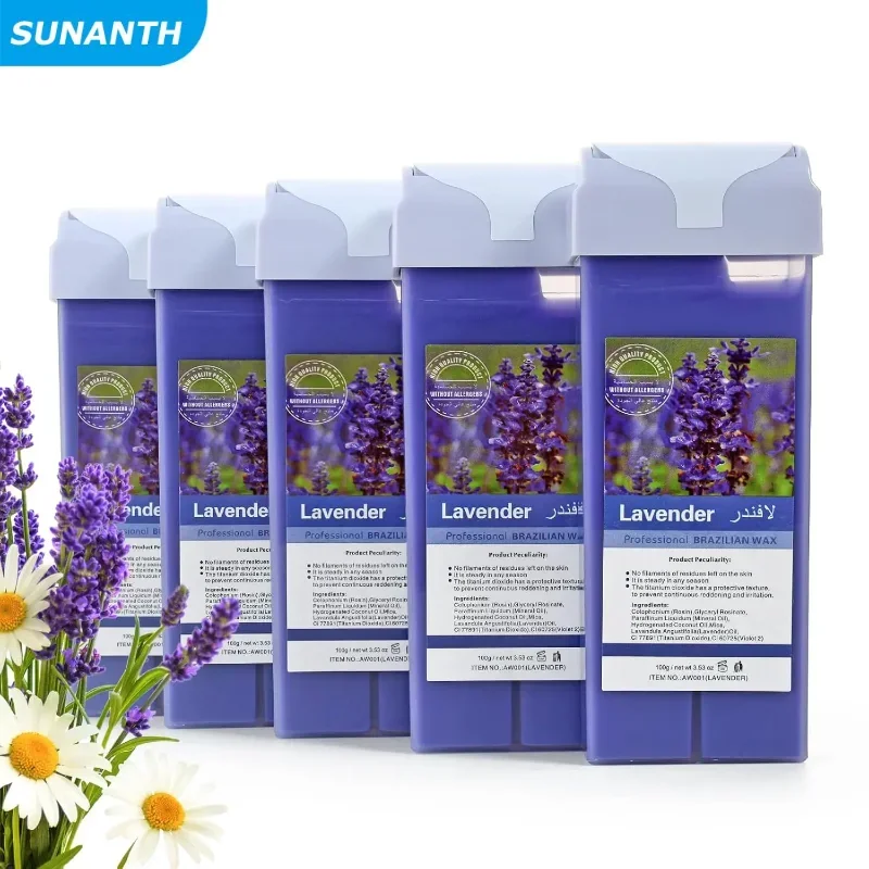 2026 Lavender Painless Roll on Wax Refill Hair Removal Wax Cartridge Depilatory Wax Warmer For Bikini Body Hair Removal
2026 Lavender Painless Roll on Wax Refill Hair Removal Wax Cartridge Depilatory Wax Warmer For Bikini Body Hair Removal