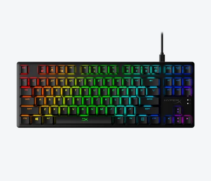 RGB LED Backlit,Tenkeyless Mechanical Gaming Keyboard Linear Red Switch For Alloy Origins Core
RGB LED Backlit,Tenkeyless Mechanical Gaming Keyboard Linear Red Switch For Alloy Origins Core
