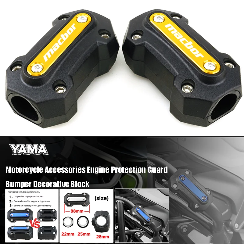 Moto Accessories For Macbor Montana XR5 510 Rockster Flat 125 XR1 125 EVO CNC Engine Protection Guard Bumper Decorative Block
Moto Accessories For Macbor Montana XR5 510 Rockster Flat 125 XR1 125 EVO CNC Engine Protection Guard Bumper Decorative Block