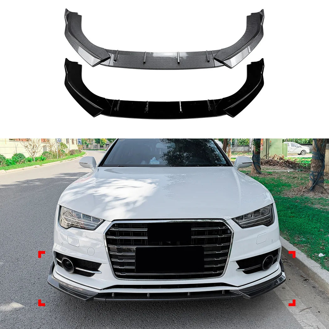 Front Bumper Lip Splitter Spoiler For Audi A7 S7 C7 S-Line Facelift 2015-2018 Piano Black Carbon Fiber Lower Diffuser Mod Kit
Front Bumper Lip Splitter Spoiler For Audi A7 S7 C7 S-Line Facelift 2015-2018 Piano Black Carbon Fiber Lower Diffuser Mod Kit