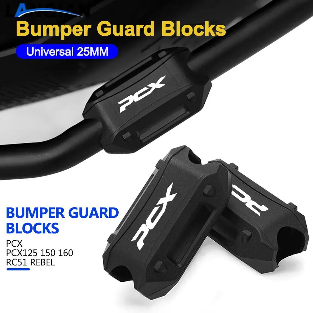 25MM Motorcycle Accessories Engine Guard Crash Bar Bumper Protection Decorative Block For HONDA PCX PCX125 150 160 RC51 REBEL
25MM Motorcycle Accessories Engine Guard Crash Bar Bumper Protection Decorative Block For HONDA PCX PCX125 150 160 RC51 REBEL