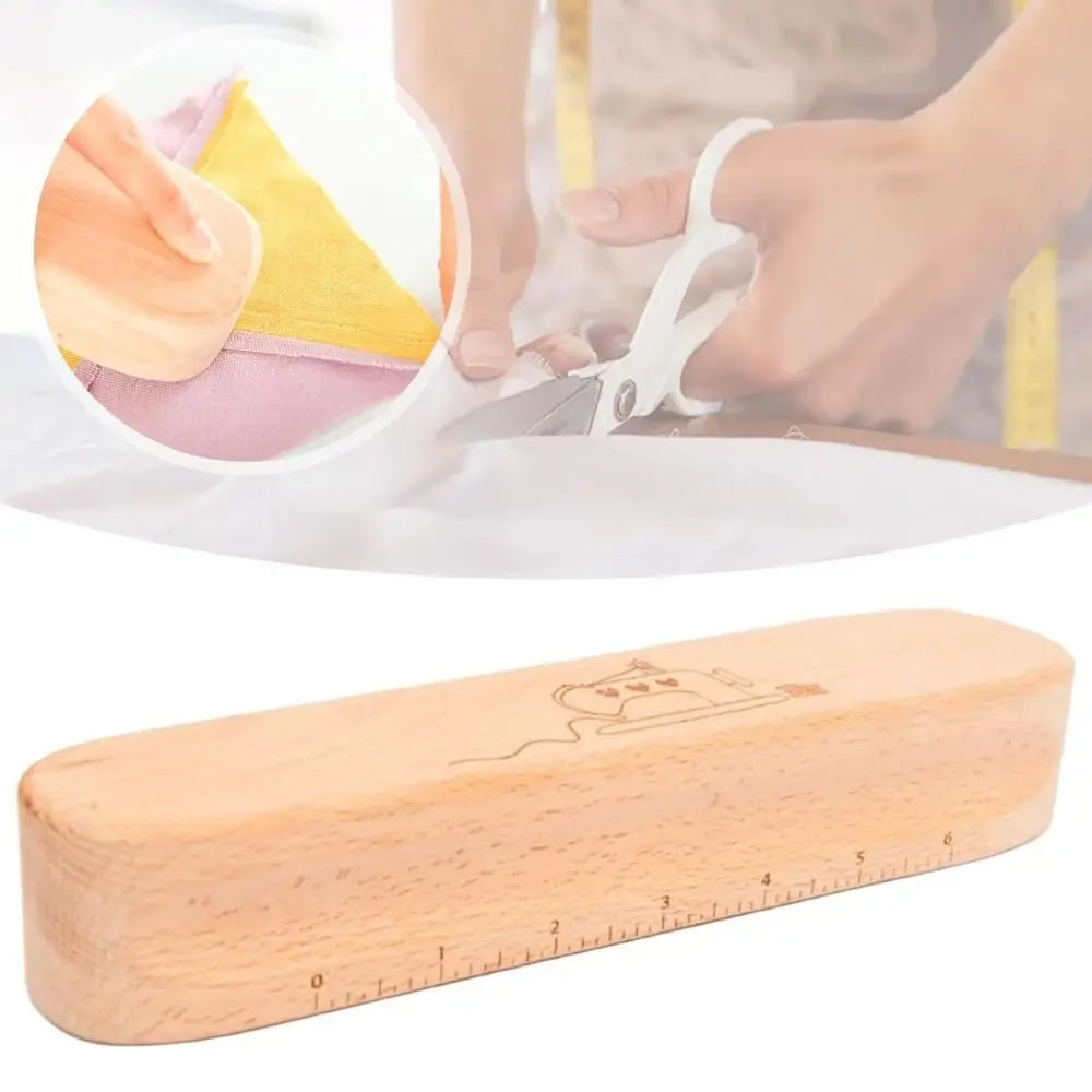 High Quality Wood Tailors Clapper Professional DIY Wooden Seam Roller Smooth Double Sided Pressing Pad Sewing Wallpaper
High Quality Wood Tailors Clapper Professional DIY Wooden Seam Roller Smooth Double Sided Pressing Pad Sewing Wallpaper