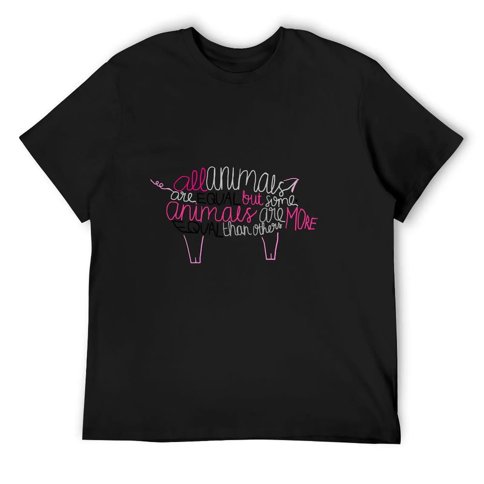 Animal Farm by George Orwell - All animals are equal but some animals are more equal than others T-Shirt
Animal Farm by George Orwell - All animals are equal but some animals are more equal than others T-Shirt