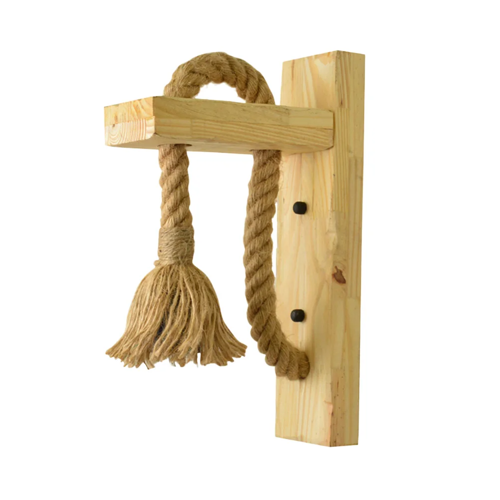 220V E27 Wood Wall Lamp American Style Retro Hanging Hemp Rope Light Bedside Corridor Chandelier Decorative Lighting for Living
220V E27 Wood Wall Lamp American Style Retro Hanging Hemp Rope Light Bedside Corridor Chandelier Decorative Lighting for Living
