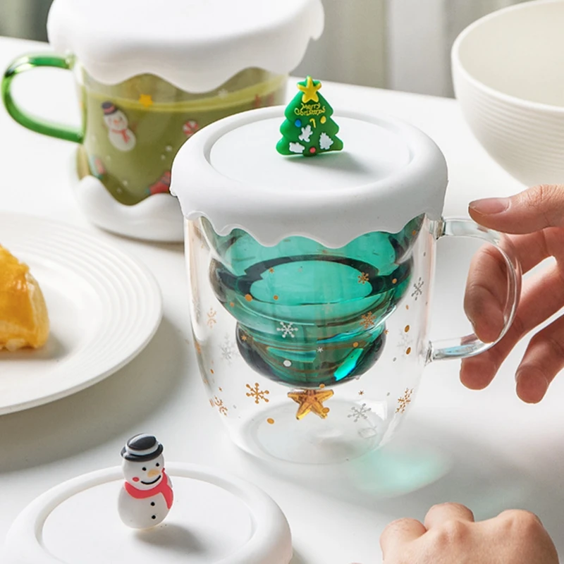 Christmas Mug Double Layer Thicken Anti-Scalding Glass Cup Creative Transparent Coffee Mug Milk Juice Cups Children's Xmas Gifts
Christmas Mug Double Layer Thicken Anti-Scalding Glass Cup Creative Transparent Coffee Mug Milk Juice Cups Children's Xmas Gifts