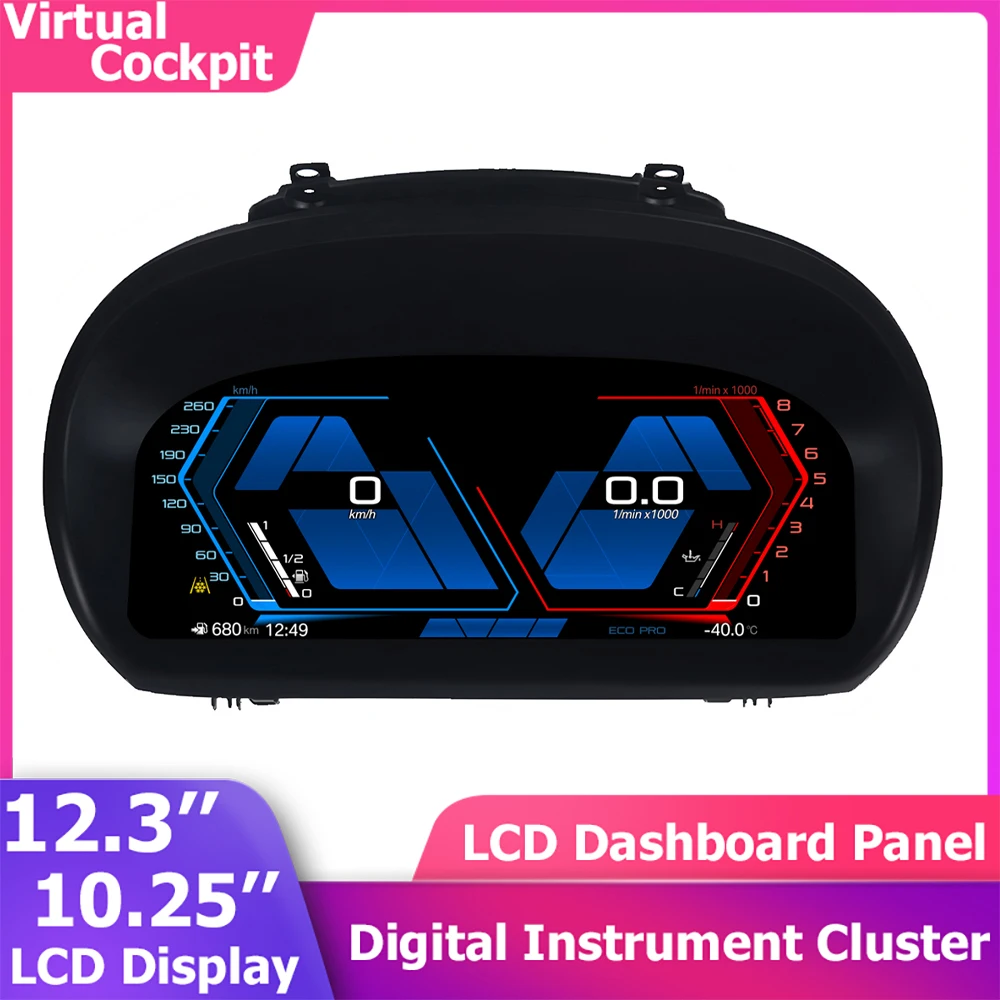 Digital LCD Dashboard Speedometer Instrument Cluster For BMW 1 Series E81 E82 E87 E88 CarPlay Virtual Cockpit Panel Odometer
Digital LCD Dashboard Speedometer Instrument Cluster For BMW 1 Series E81 E82 E87 E88 CarPlay Virtual Cockpit Panel Odometer