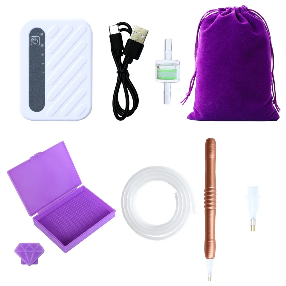 Наборы вакуумных ручек для алмазной живописи «сделай сам», долговечные и стабильные пластины для бисероплетения, лоток для хранения алмазной живописи, USB-кабель
Наборы вакуумных ручек для алмазной живописи «сделай сам», долговечные и стабильные пластины для бисероплетения, лоток для хранения алмазной живописи, USB-кабель