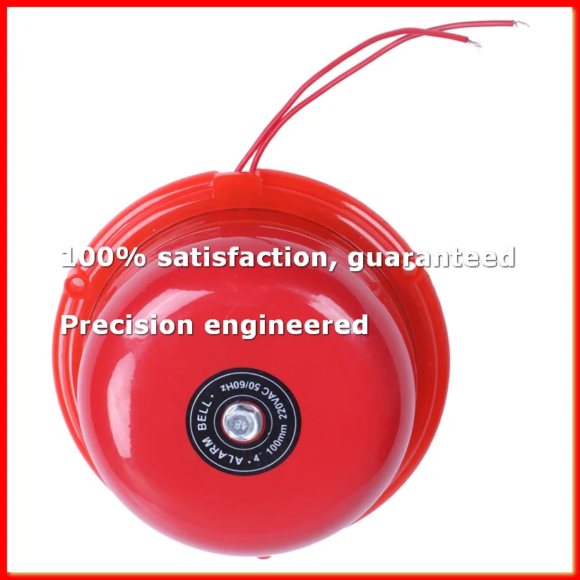 AC 220V 100mm 4 inch Dia Schools Fire Alarm Round Shape Electric Bell Red-A79M
AC 220V 100mm 4 inch Dia Schools Fire Alarm Round Shape Electric Bell Red-A79M