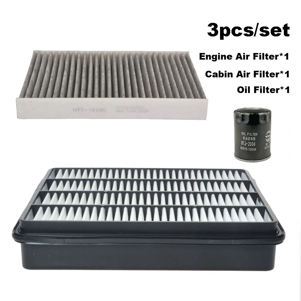 3pcs Filter Set For TOYOTA LAND CRUISER 300 3.3TDI-Diesel FJA300 AC Air Engine Oil Filter Kit Spare Parts Accessories 1780152020
3pcs Filter Set For TOYOTA LAND CRUISER 300 3.3TDI-Diesel FJA300 AC Air Engine Oil Filter Kit Spare Parts Accessories 1780152020