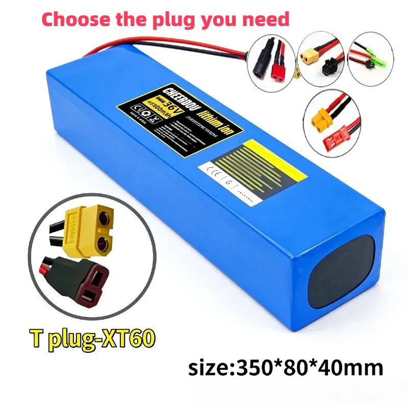 High Power 36V 10Ah 10S4P Rechargeable Lithium Battery Pack with Built-in BMS Protection Stable Power Supply for 42V Scooter
High Power 36V 10Ah 10S4P Rechargeable Lithium Battery Pack with Built-in BMS Protection Stable Power Supply for 42V Scooter