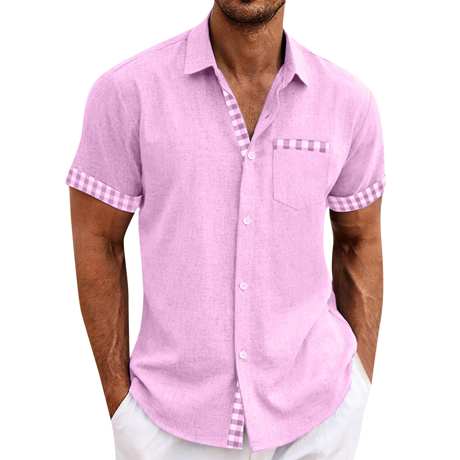 Summer Casual Men'S Shirt Simple Generous Classic Vintage Button Shirts Short Sleeve Hawaiian Beach Shirt футболка
Summer Casual Men'S Shirt Simple Generous Classic Vintage Button Shirts Short Sleeve Hawaiian Beach Shirt футболка