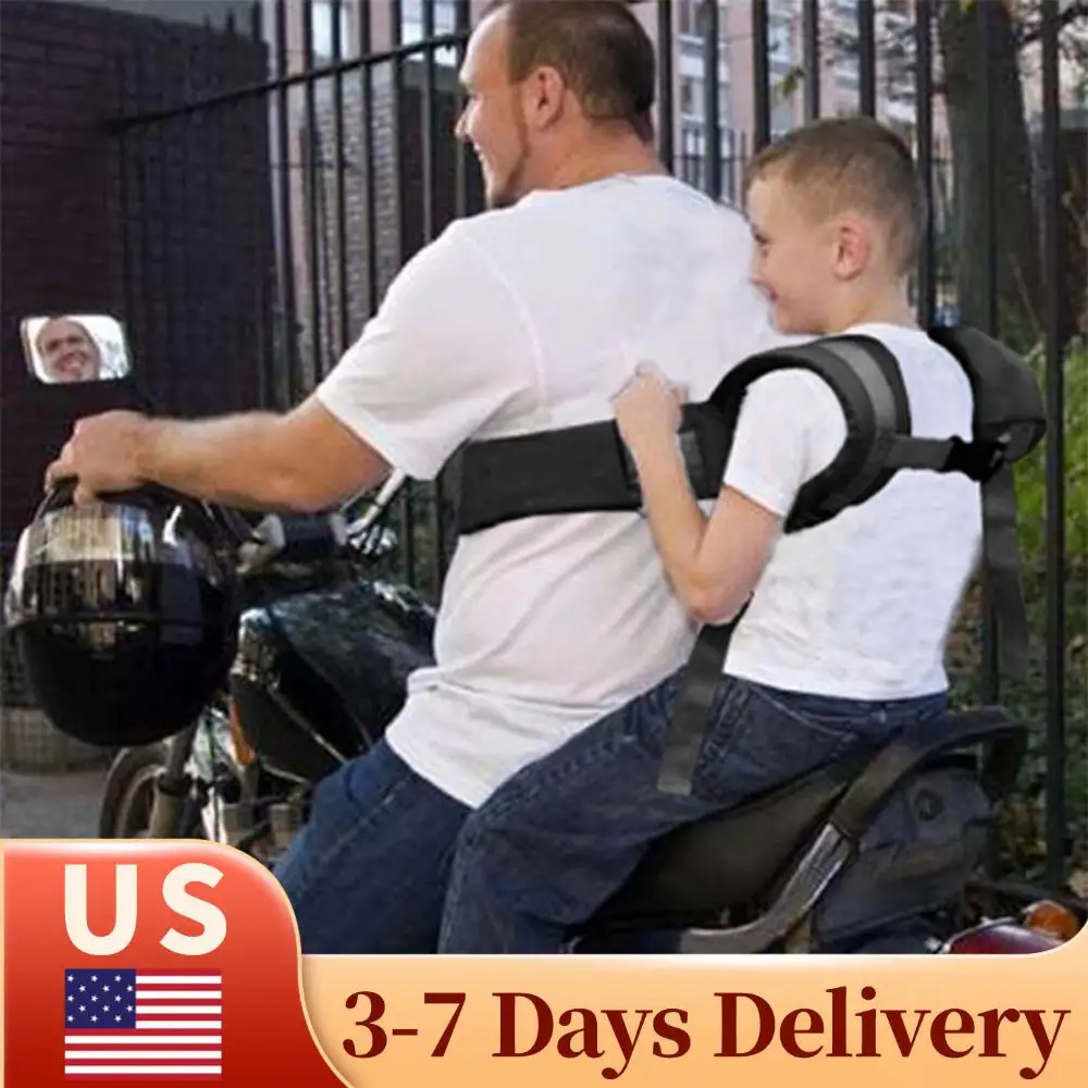 Детский ремень безопасности для мотоцикла, регулируемый ремень для электромобиля с пряжкой, защита от падения, черный, для детей
Детский ремень безопасности для мотоцикла, регулируемый ремень для электромобиля с пряжкой, защита от падения, черный, для детей