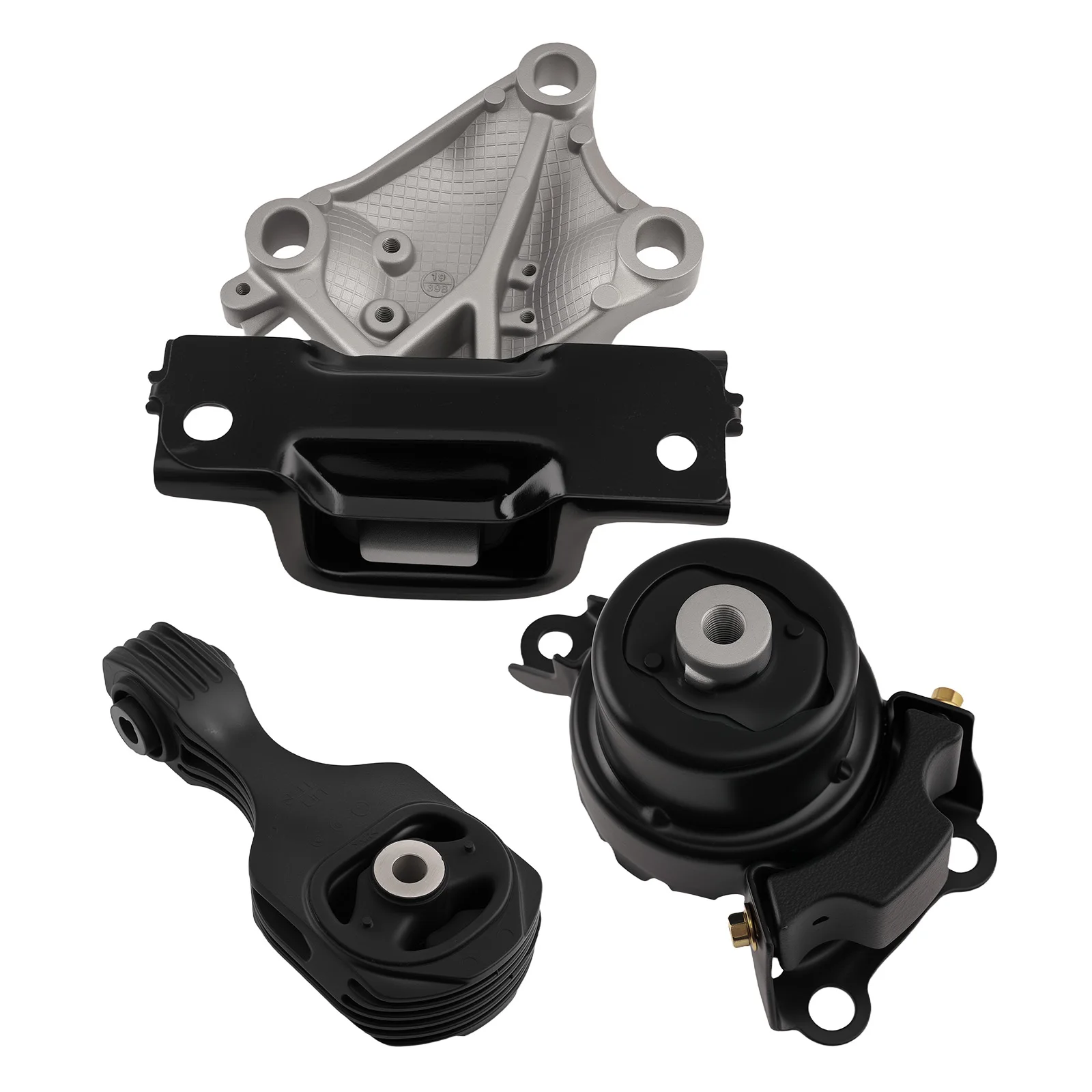 Комплект из 3 опор двигателя и трансмиссии для Honda Fit EX-L Hatchback 4-дверный 2015-2020
Комплект из 3 опор двигателя и трансмиссии для Honda Fit EX-L Hatchback 4-дверный 2015-2020