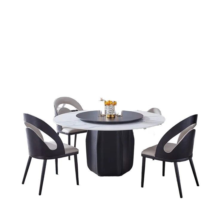 cd-Homes Dining Room Furniture White Black Round Marble Top Stone 6 Chairs Dining Kitchen Restaurant Home Furniture Set!
cd-Homes Dining Room Furniture White Black Round Marble Top Stone 6 Chairs Dining Kitchen Restaurant Home Furniture Set!