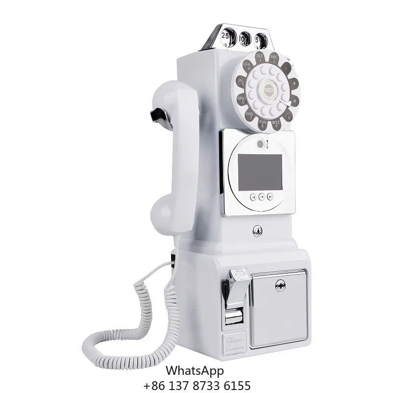 New Arrival Retro Video Message Phone, Wedding Guest Photo Blessing,Corded Phone Video Message & Guest Book
New Arrival Retro Video Message Phone, Wedding Guest Photo Blessing,Corded Phone Video Message & Guest Book